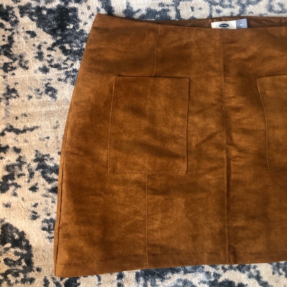 Suede Mini Skirt - Picture 6 of 11